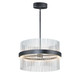 ET2 - E34255-BKSN - LED Pendant - Chimes WiZ - Black / Satin Nickel
