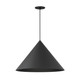 ET2 - E34502-BK - LED Pendant - Pitch - Black