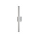 ET2 - E41343-SA - LED Outdoor Wall Sconce - Alumilux Line - Satin Aluminum