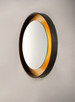 ET2 - E42036-GLBK - LED Mirror - Floating - Gold Leaf / Black