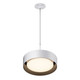 ET2 - E51011-WTBK - LED Pendant - Echo - White / Black