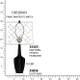 Robert Abbey - OS35 - One Light Accent Lamp - Small Emma - Obsidian Glazed Ceramic w/Polished Nickel