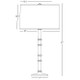 Kane One Light Table Lamp (OS72X)