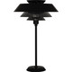 Robert Abbey - PB780 - One Light Table Lamp - Pierce - Piano Black Gloss