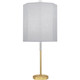 Robert Abbey - PG04 - One Light Table Lamp - Kate - Modern Brass w/ Clear Crystal