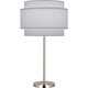Robert Abbey - PG131 - One Light Table Lamp - Decker - Polished Nickel