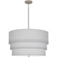 Robert Abbey - PG142 - Three Light Pendant - Decker - Polished Nickel