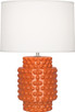 Robert Abbey - PM801 - One Light Accent Lamp - Small Dolly - Pumpkin Glazed Textured Ceramic