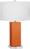 Robert Abbey - PM995 - One Light Table Lamp - Harvey - Pumpkin Glazed Ceramic