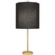Robert Abbey - RB04 - One Light Table Lamp - Kate - Modern Brass w/ Clear Crystal