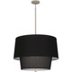 Robert Abbey - RB138 - Three Light Pendant - Decker - Polished Nickel