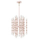 Robert Abbey - RW48 - 30 Light Chandelier - Kane - Rose Water w/Modern Brass