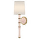 Robert Abbey - RW87 - One Light Wall Sconce - Kane - Rose Water w/Modern Brass