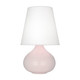 Robert Abbey - RW93 - One Light Accent Lamp - Small June - Rose Water Glazed Ceramic