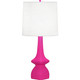 Robert Abbey - RZ210 - One Light Table Lamp - Jasmine - Razzle Rose Glazed Ceramic