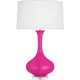 Robert Abbey - RZ996 - One Light Table Lamp - Pike - Razzle Rose Glazed Ceramic w/Lucite