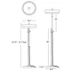 Elliott LED Floor Lamp (S914)
