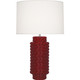 Robert Abbey - SA800 - One Light Table Lamp - Dolly - Sangria Glazed Textured Ceramic