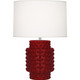 Robert Abbey - SA801 - One Light Accent Lamp - Small Dolly - Sangria Glazed Textured Ceramic