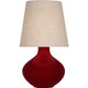 Robert Abbey - SA991 - One Light Table Lamp - June - Sangria Glazed Ceramic