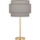 Robert Abbey - SG130 - One Light Table Lamp - Decker - Modern Brass