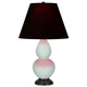 Robert Abbey - 1787K - One Light Accent Lamp - Small Double Gourd - Celadon Glazed Ceramic w/Deep Patina Bronze