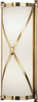 Robert Abbey - 1986 - Two Light Wall Sconce - Chase - Antique Brass