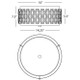 Marcel Three Light Flushmount (203)