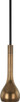 Robert Abbey - 2134 - One Light Pendant - Axis - Aged Brass w/Cocoa Brown