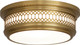 Robert Abbey - 306 - Two Light Flushmount - Williamsburg Tucker - Antique Brass