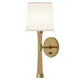 Robert Abbey - 450 - One Light Wall Sconce - Hatteras - Natural Rope w/Modern Brass