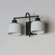 Bisque Two Light Wall Sconce (21492WTOI)