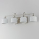 Bisque Four Light Bath Vanity (21494WTPN)