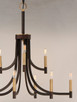 Lyndon Nine Light Chandelier (21529BZAB)