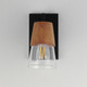Carpenter One Light Bath Vanity (21621CLWNBK)