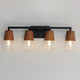 Carpenter Four Light Bath Vanity (21624CLWNBK)