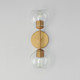 Knox Two Light Wall Sconce (21632CLNAB)