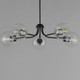 Knox Five Light Chandelier (21635CLBK)
