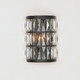 Madeline Two Light Wall Sconce (21812BCBK)
