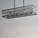 Madeline Six Light Linear Pendant (21817BCBK)
