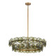 Loren Four Light Chandelier (21823GNWBR)