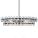 Loren Six Light Chandelier (21824TCGM)