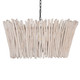 Baywood Four Light Chandelier (22424WWTBZ)