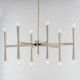 Rome 12 Light Chandelier (24626SN)