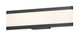 Maxim - 24752FTBK - LED Bath Vanity - Visor - Black