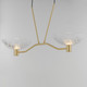 Metropolis LED Linear Pendant (24982TCSBR)