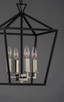 Abode Four Light Chandelier (25152TXBPN)