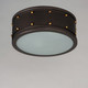 Trestle Two Light Flush Mount (25160OIAB)