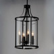 Sentinel Four Light Pendant (25253CLBK)