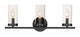Maxim - 25257CLBK - Three Light Bath Vanity - Sentinel - Black